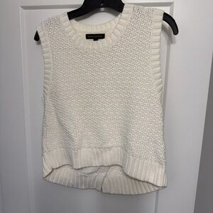 Banana Republic Cream Knit Sweater